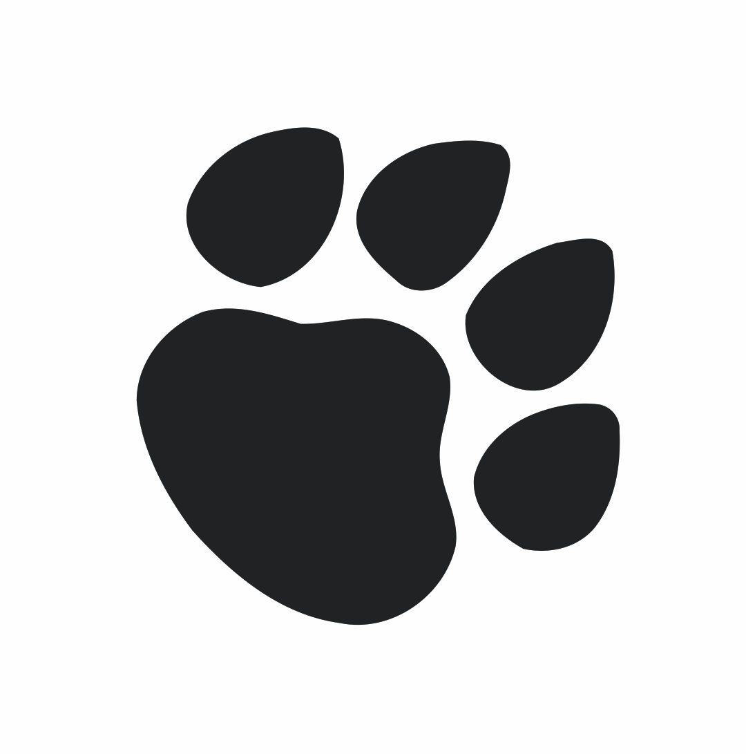 Download Free SVG Cut File - Paws Print Heart SVG, Paw Prints SVG...