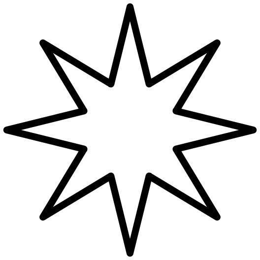 Eight Point Star - Math Pictures, Images & Clip Art