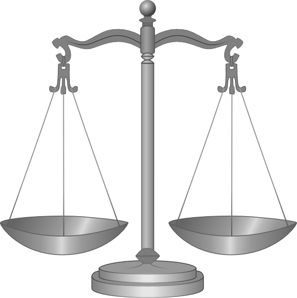 Scales Of Justice Clipart