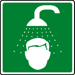 Emergency-Shower-symbol-on- ...