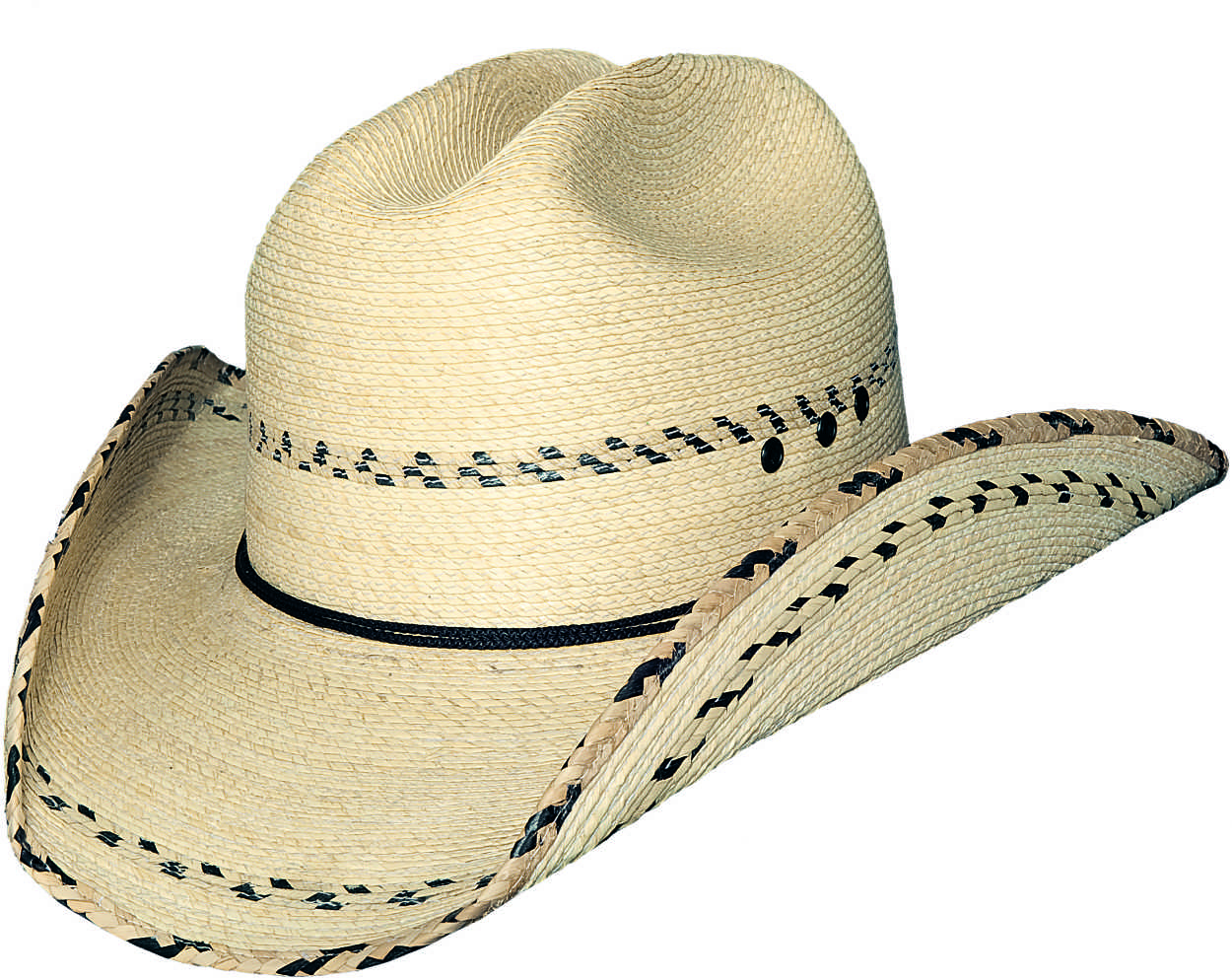 Photos of cowboy hats.