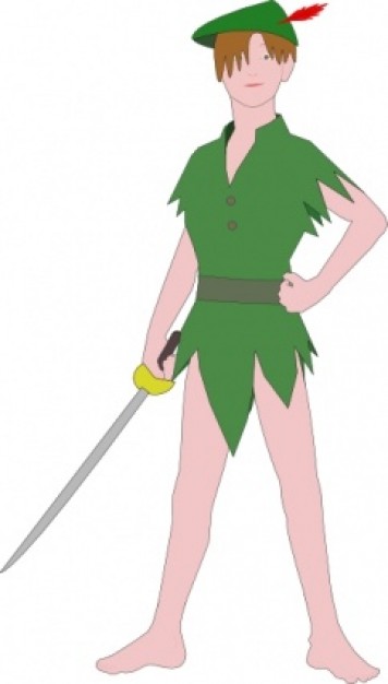 Nkasp Peter Pan By Nkasp clip art | Download free Vector