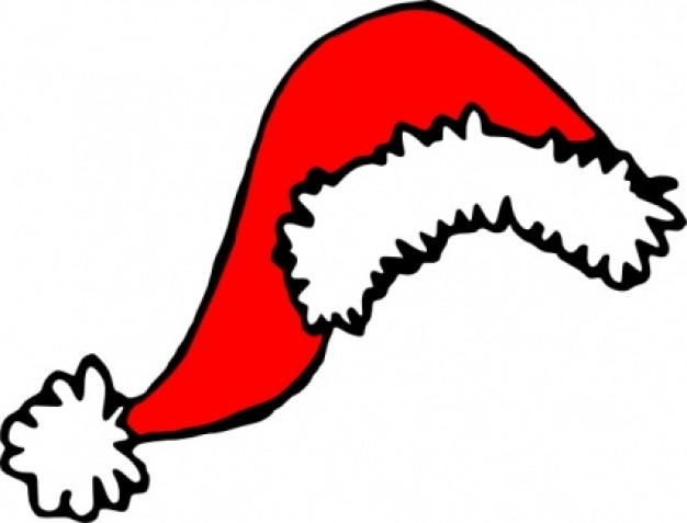 Stephantom Santa Hat clip art | Download free Vector