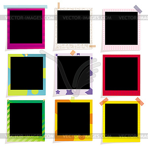 Polaroid - vector clipart