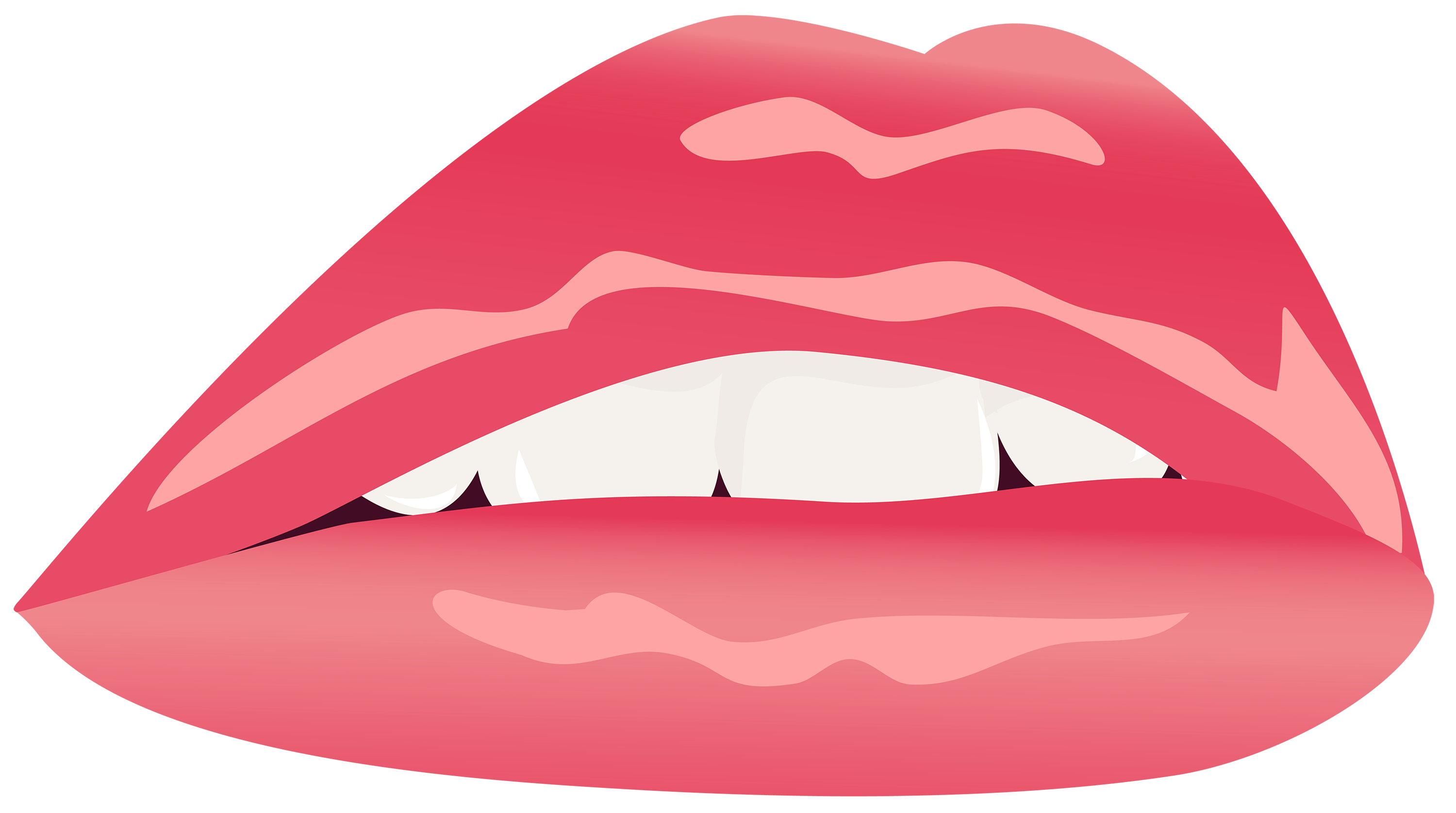 Red lips clipart image web clipart - Cliparting.com