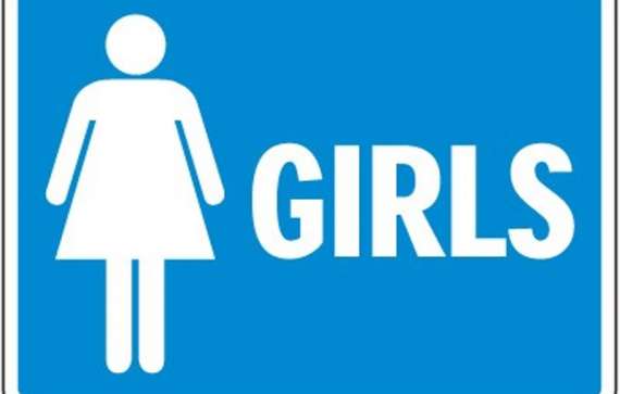 Boy And Girl Bathroom Sign Clip Art - DecorBold