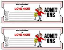 Free Printable Party Invitations - 500+ Blank Party Invites by Hoover