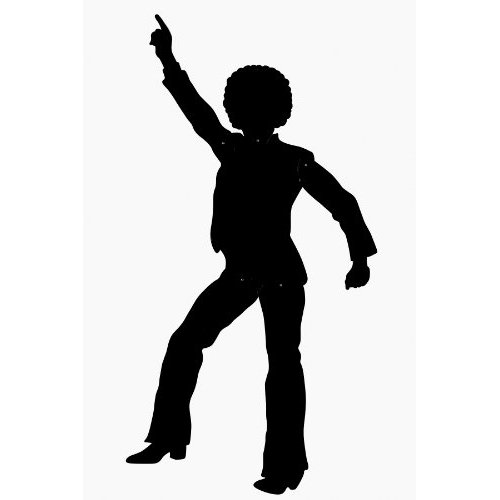 Silhouette Dancer Disco - ClipArt Best