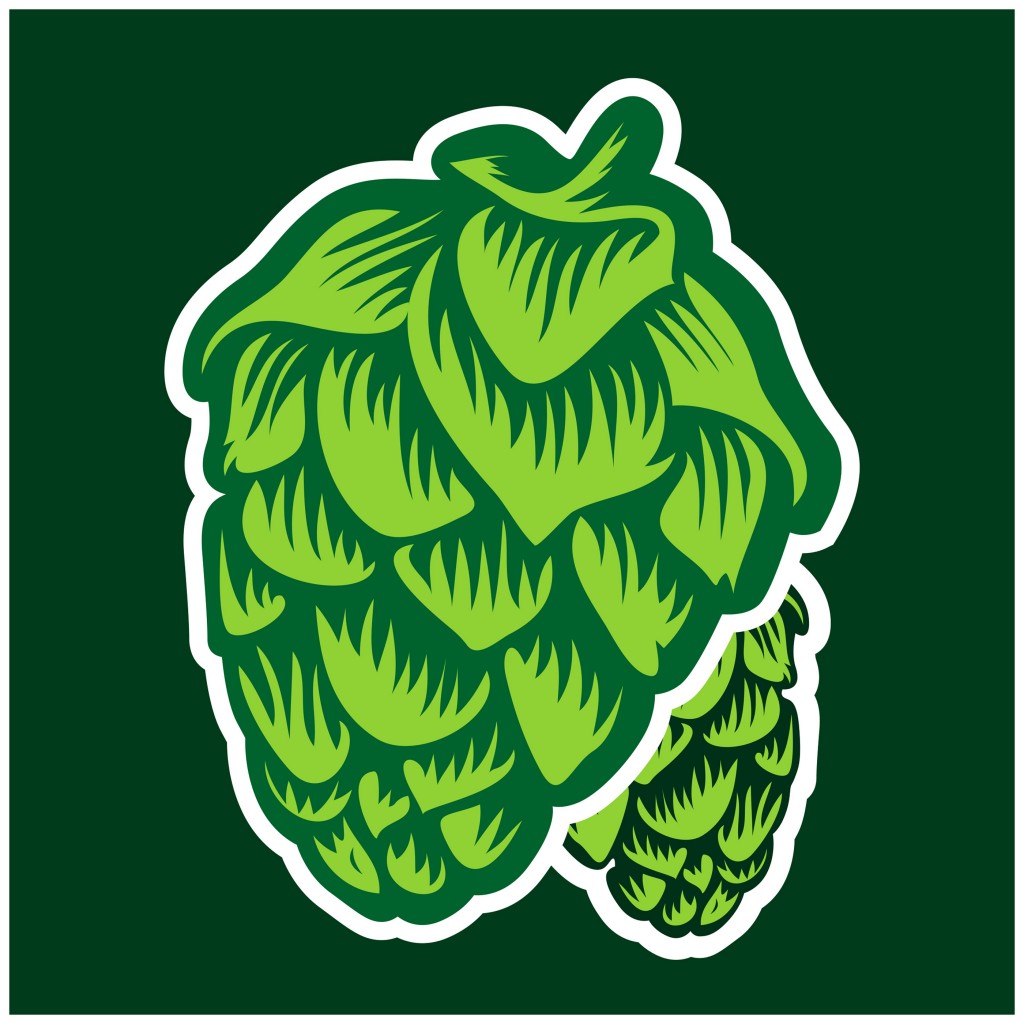 Beer Hop Gold Clipart