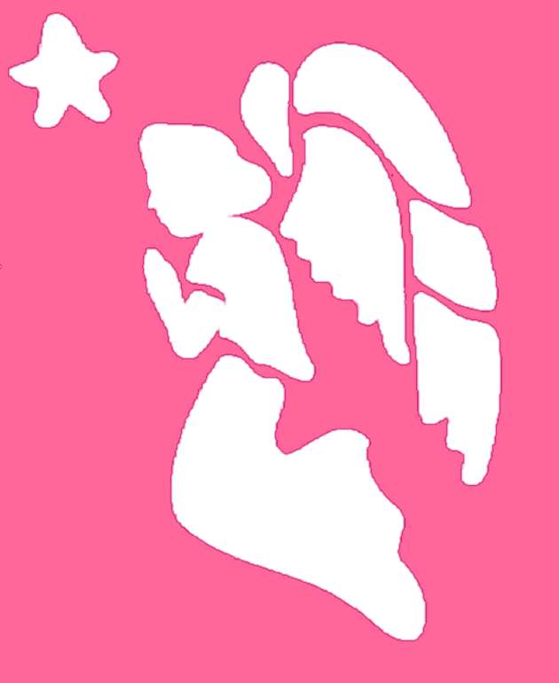 Best Photos of Angel Stencil Designs - Christmas Stencils ...