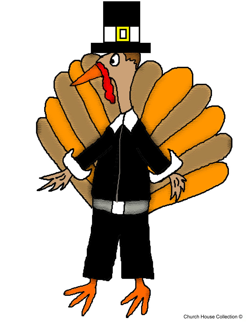 Pilgrim And Indian Clip Art