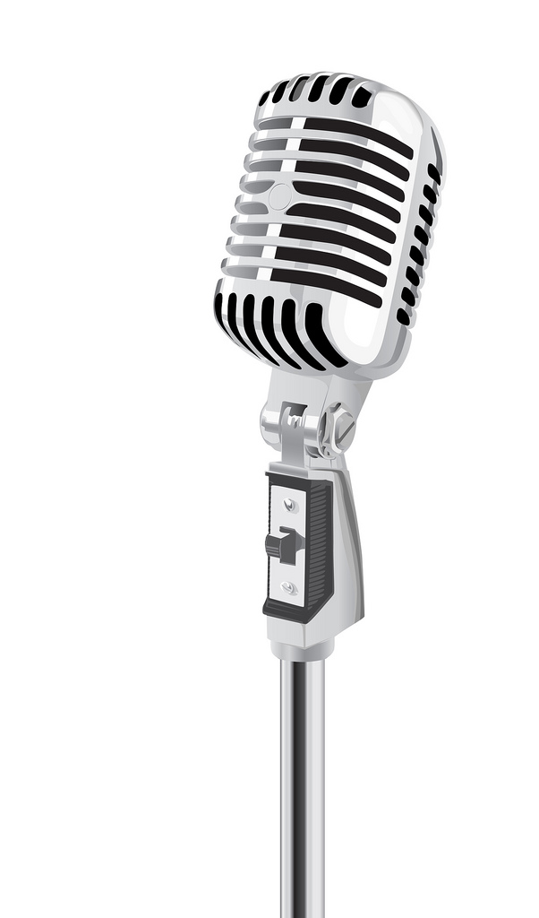 Microphone Vector Free Download - Free Clipart Images