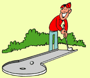Mini Golf Clipart