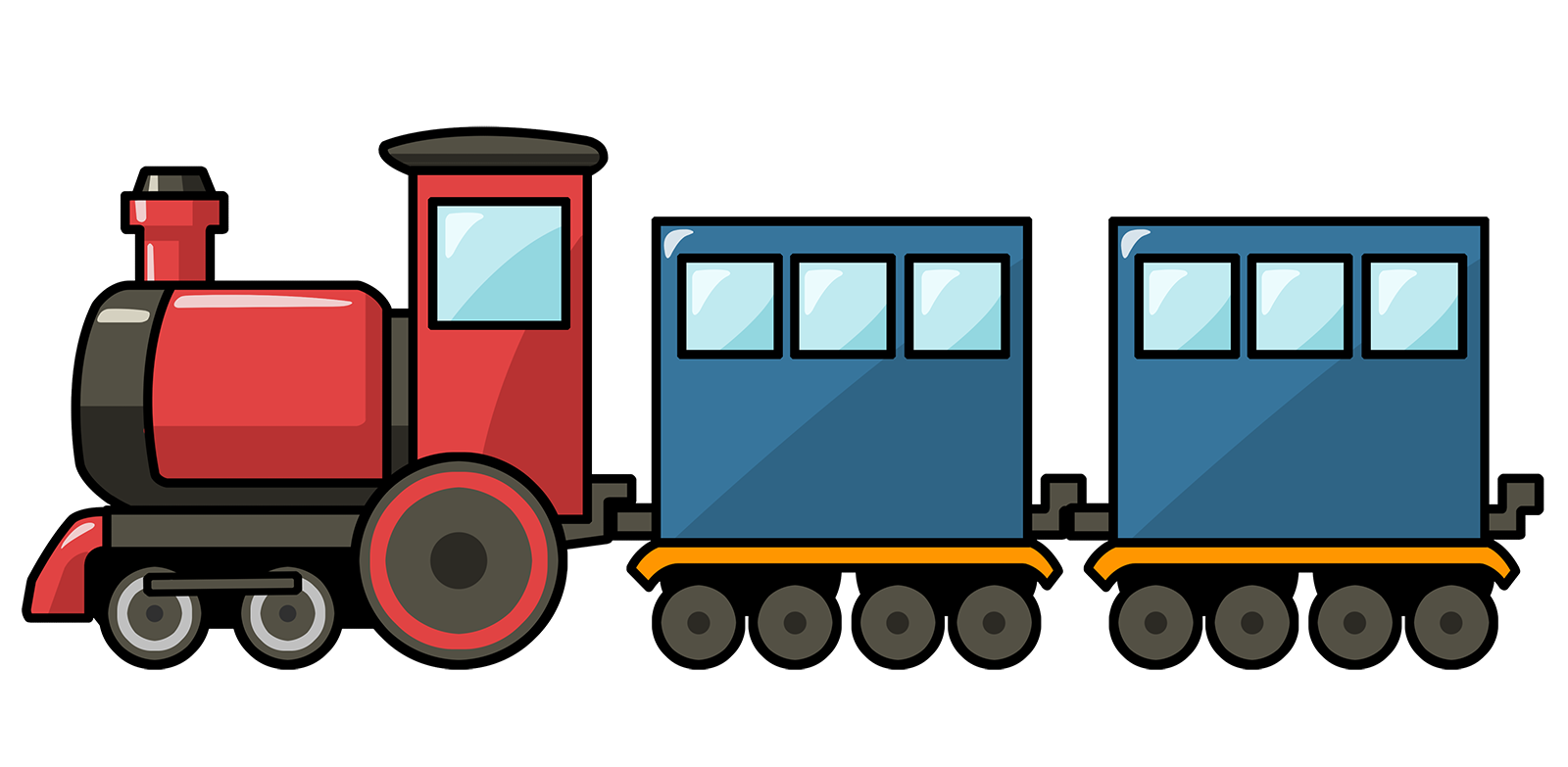 Passenger Train Car Clipart - Free Clipart Images