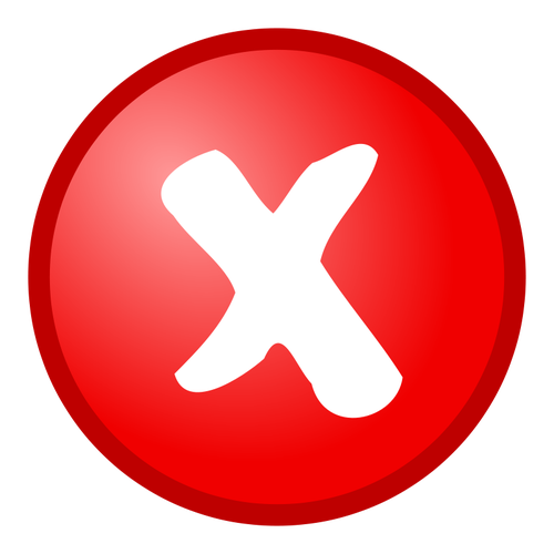 7761 clipart green tick red cross | Public domain vectors