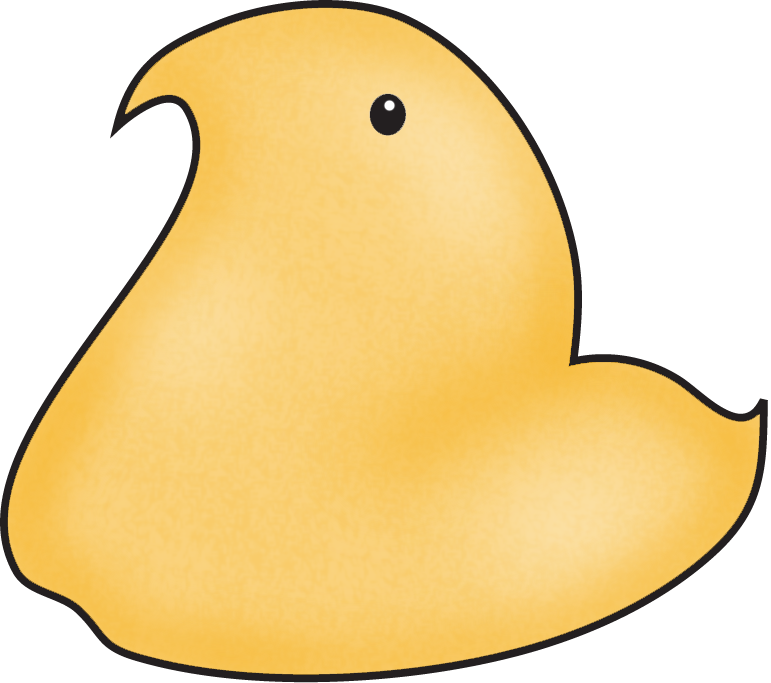 Easter Peeps Clipart