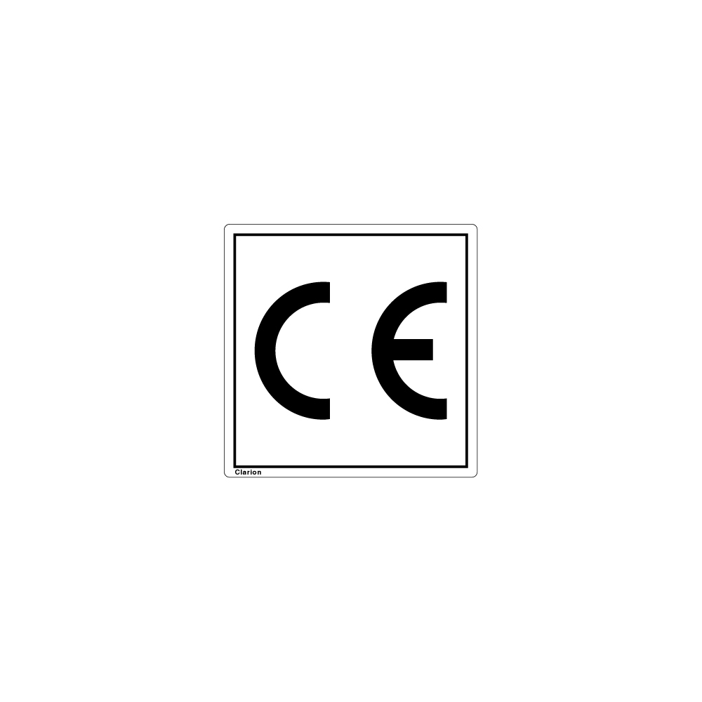 CE Mark (CE-) Labels |Symbol Only Regulatory Labels | Clarion ...