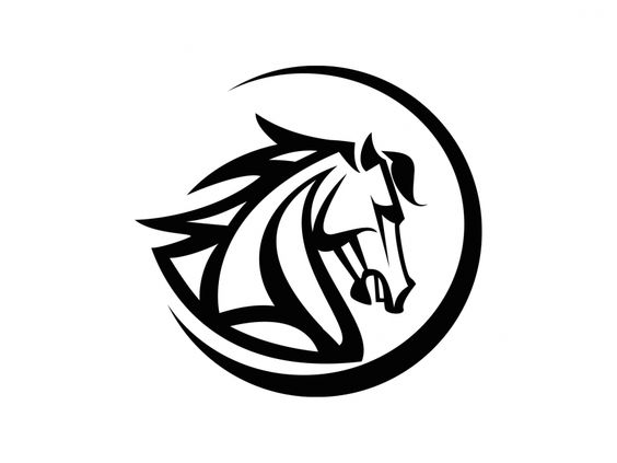 Logos, Horse head and Horses
