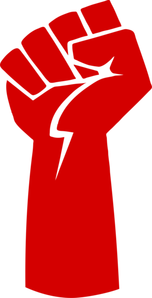 Power Fist - vector Clip Art