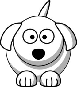 Dog Outline Clip Art Clipart - Free to use Clip Art Resource