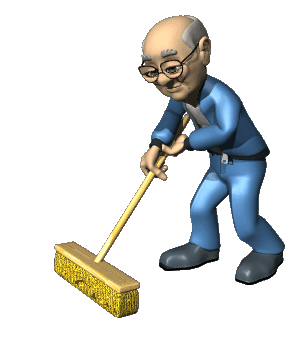 Janitor clipart image