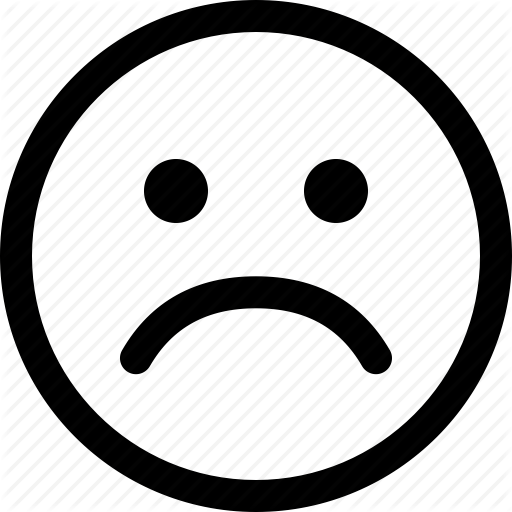 Angry, depressed, dislike, face, sad, unhappy, unhealthy icon ...
