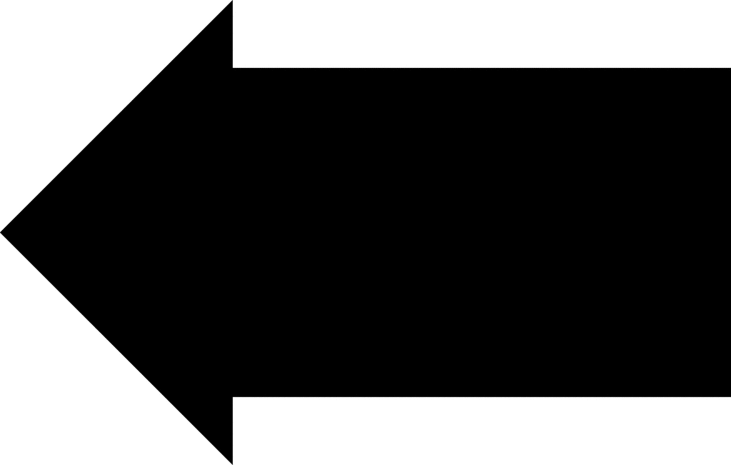 Clipart arrow pointing left