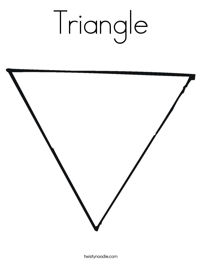 Triangle Coloring Sheet - Unschoolingnyc.net