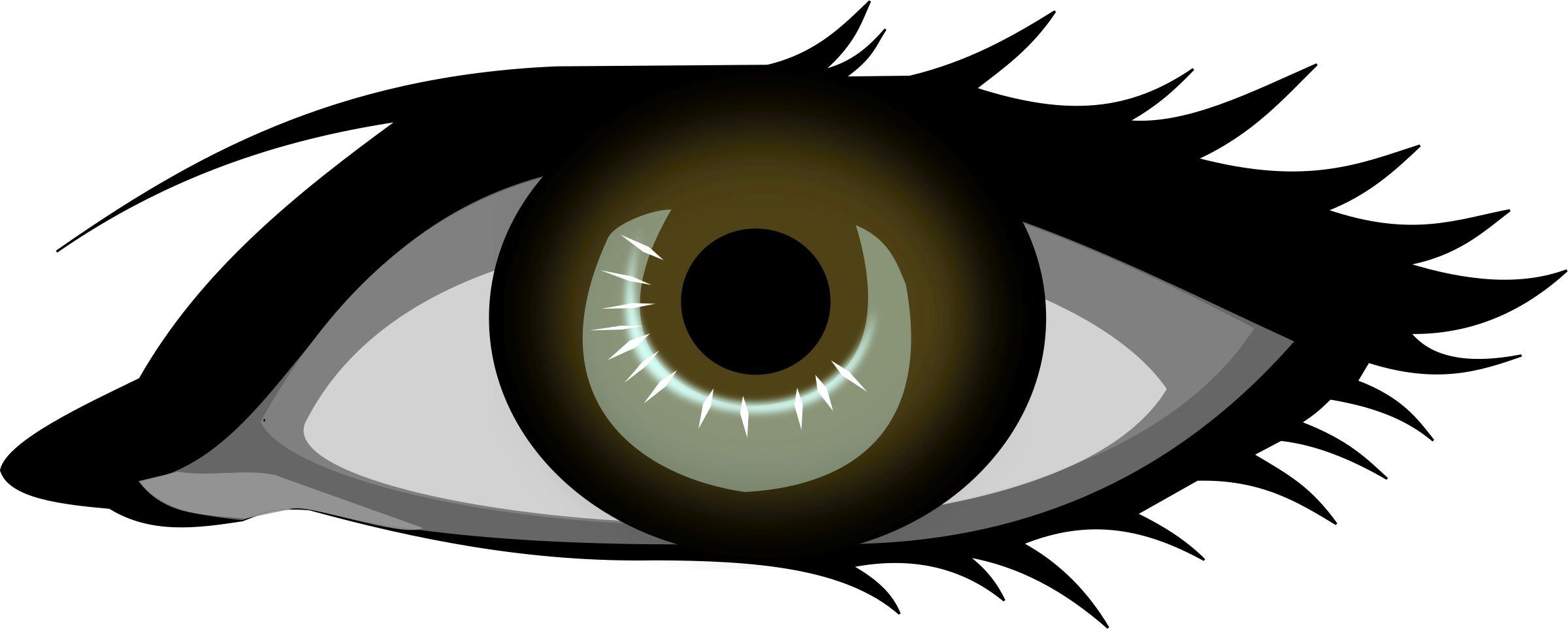 Brown Eyes Clipart