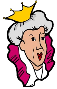 The queen clipart