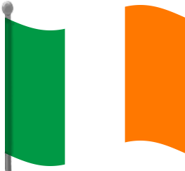 Clipart irish flag