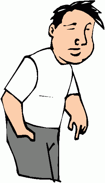 Exhausted Person Clipart