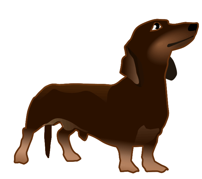 Running Dachshund Clipart - Cliparts and Others Art Inspiration
