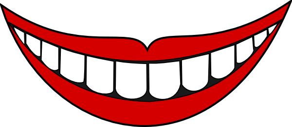 Cartoon smile clipart