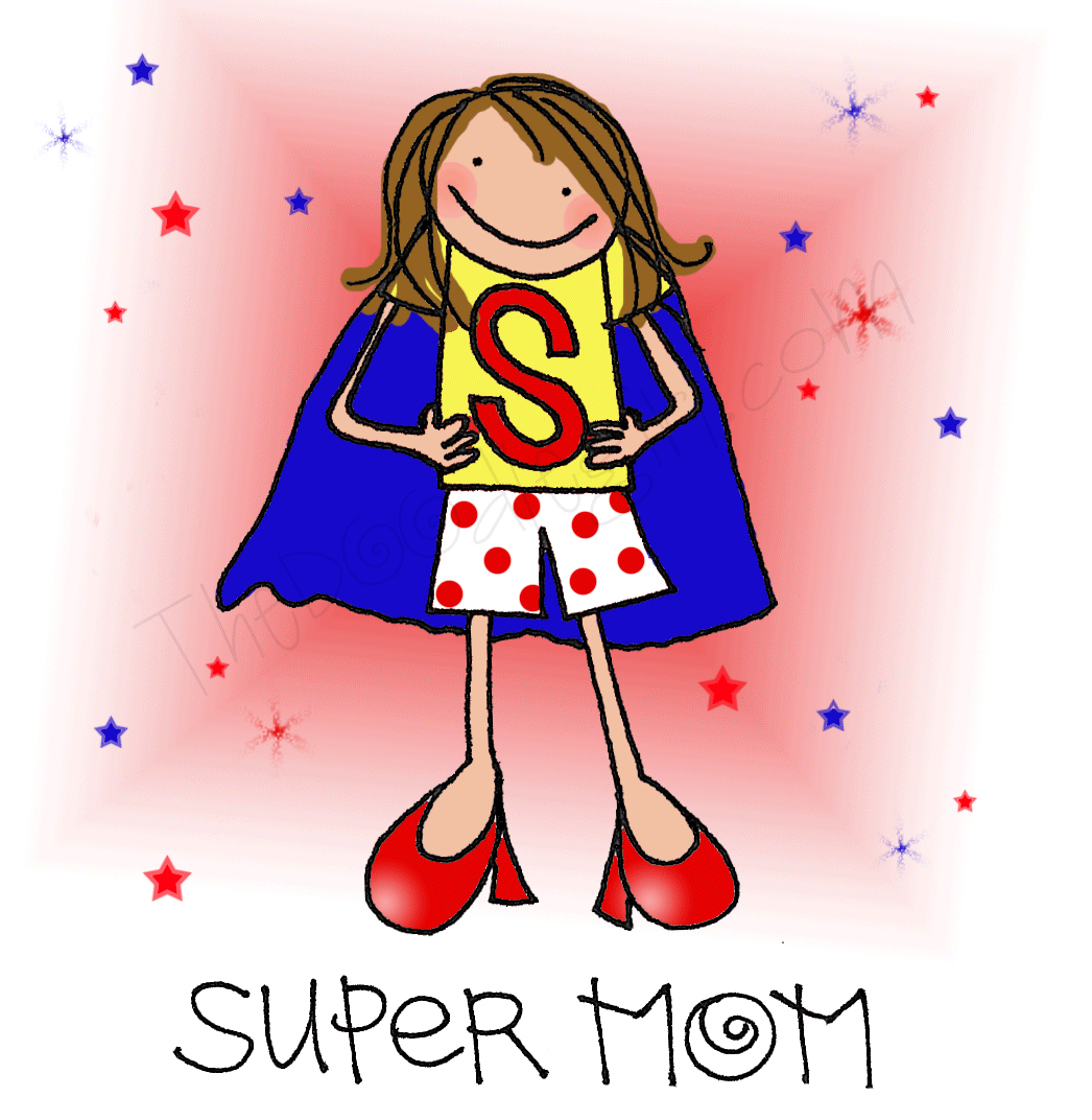 Funny Mom Clipart
