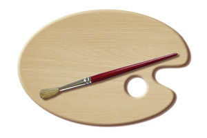 Artist Paint Palette - Free Clipart Images