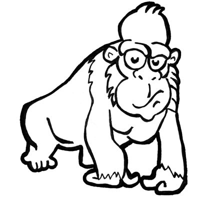 1000+ images about gorilla cartoon