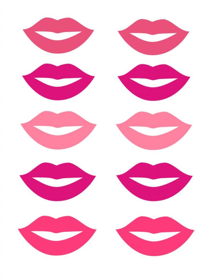 Lips Coloring Pages Clipart - Free to use Clip Art Resource