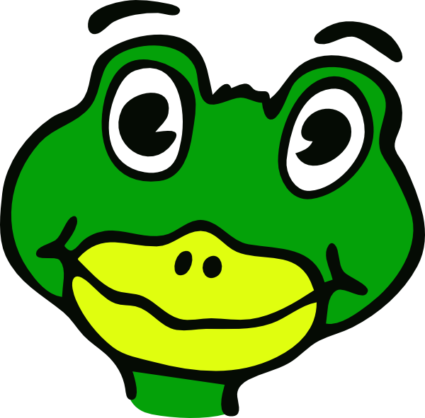 Cartoon Frog clip art - vector clip art online, royalty free ...