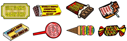 Editable Willy Wonka Golden Ticket Templates - ClipArt Best
