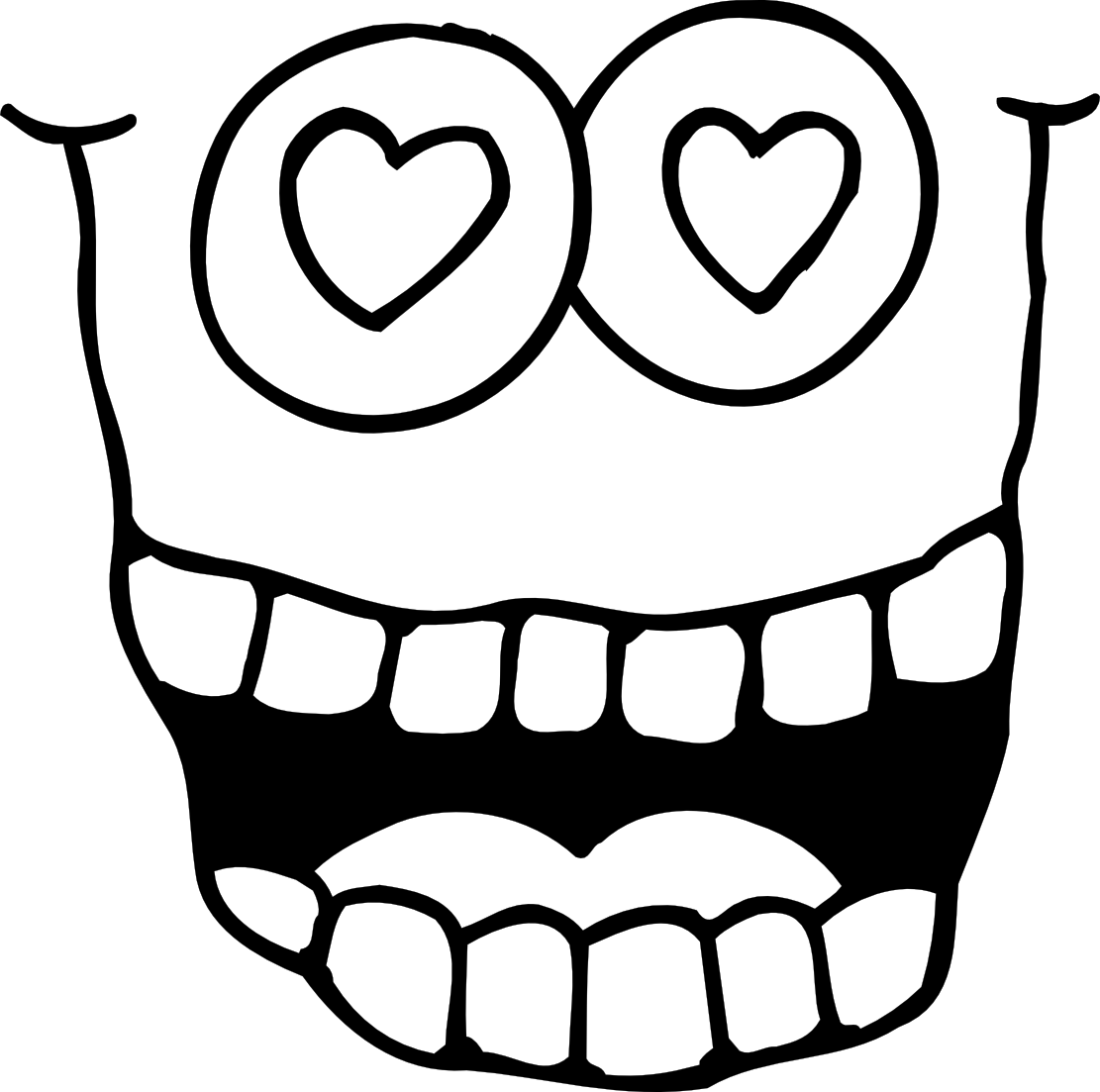 Valentine Clip Art Black And White - ClipArt Best