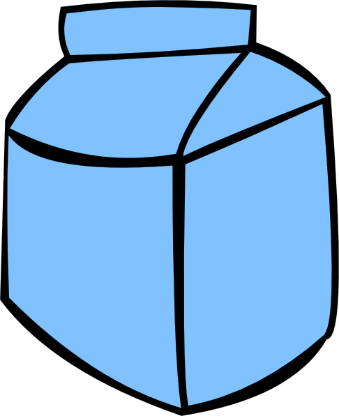 Milk Carton clip art - vector clip art online, royalty free ...