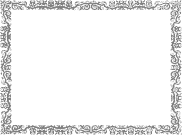 Silver Border clip art - vector clip art online, royalty free ...