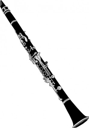 Clarinet clip art Free vector in Open office drawing svg ( .svg ...