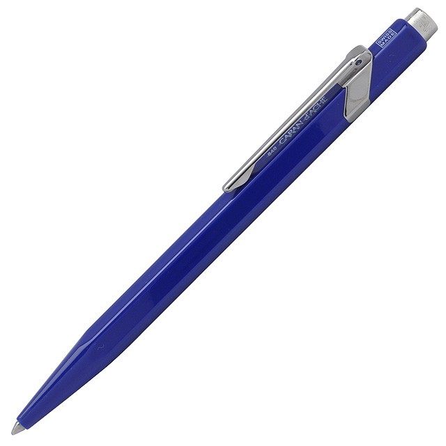 Caran D'Ache 849 Ballpoint Pen- Sapphire Blue Newtown Broadway