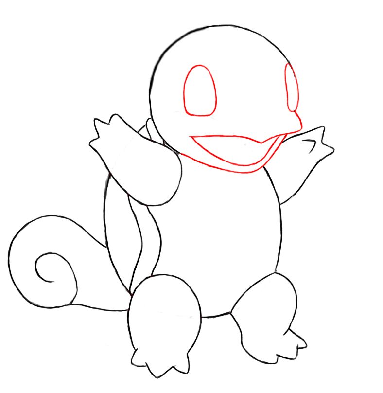 How To Draw Squirtle | Draw Central