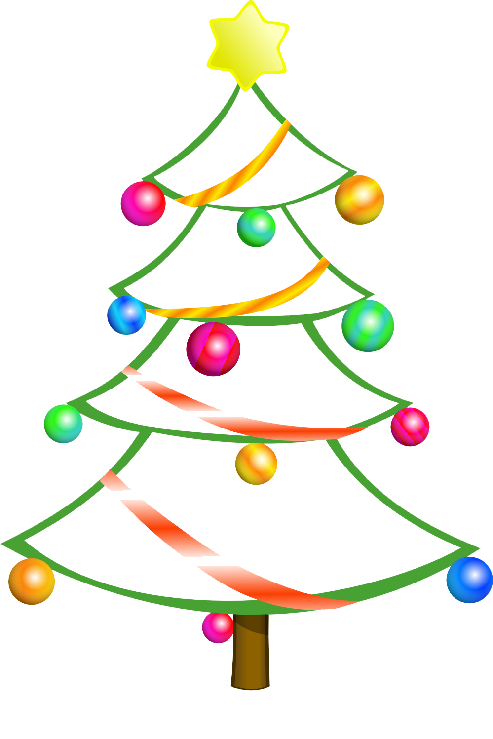 Free to Use & Public Domain Christmas Tree Clip Art - Page 2