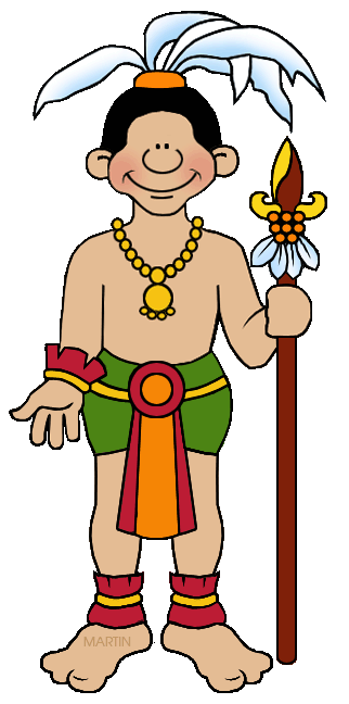 Free Maya Clip Art by Phillip Martin, Mayan Man