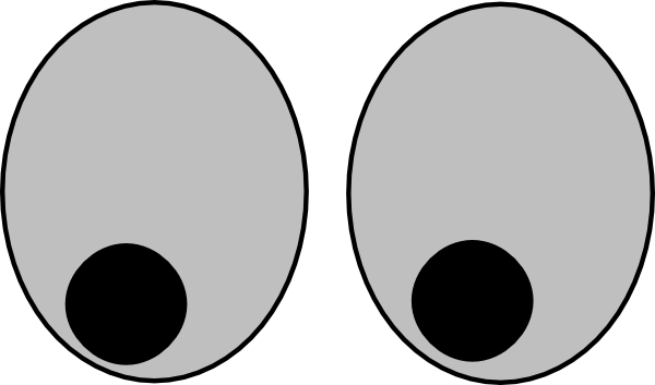 Big Googly Eyes Clipart