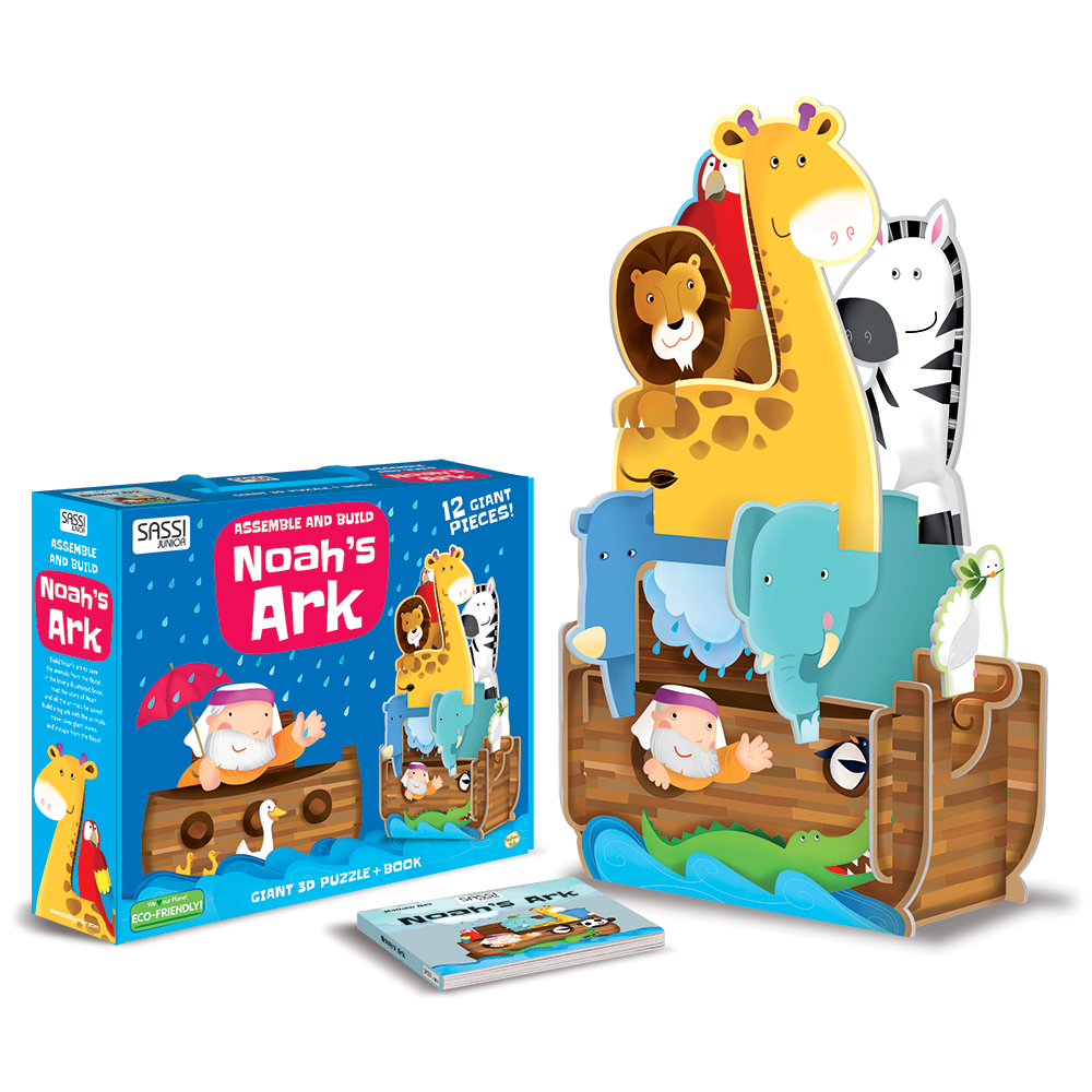 Assemble and Build - Noah's Ark (New Edition) - Sassi Junior ...
